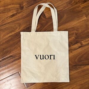 Vuori Cream Tote Bag